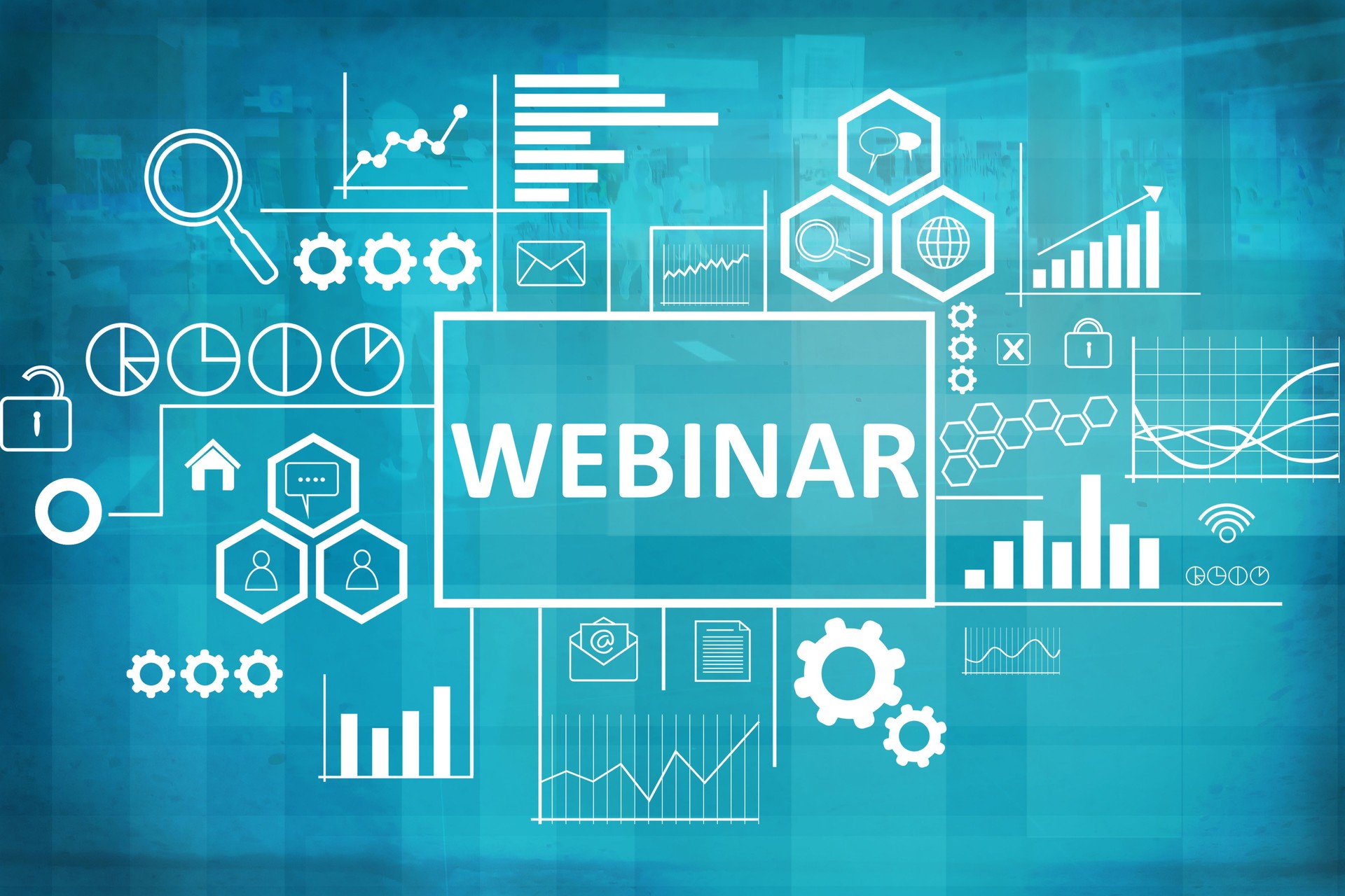 Webinar en concepto de negocio